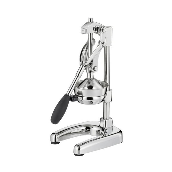 Cilio Amalfi Commercial Grade Manual Citrus Juicer, Extractor, and Juice Press, Silver Polished