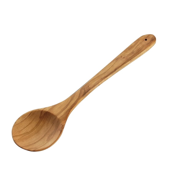 Cilio Toscana Olive Wood Soup Spoon 9.8 Inch