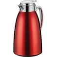 thumbnail image 1 of Cilio Venezia Insulated Coffee Carafe with Glass Liner 34 Ounce Red, 1 of 5