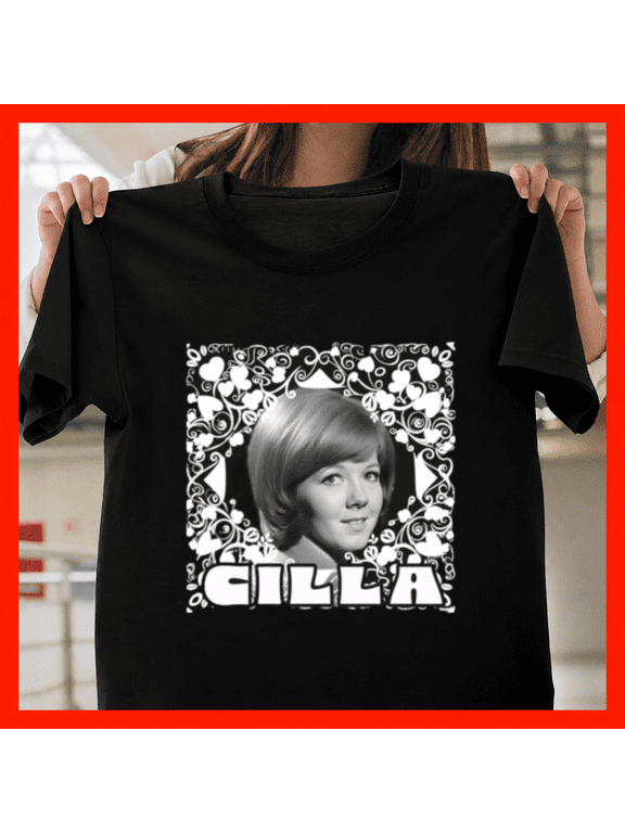 Cilla British Pop Star Sixties Mod Music Television Legend Unisex T-Shirt, S-3XL
