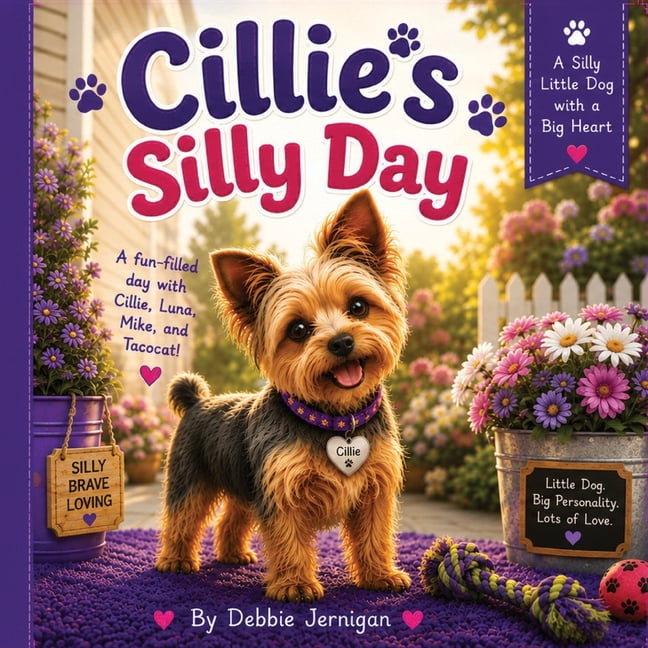 Cillie's Silly Day: A Playful Day in the Life of a Yorkshire Terrier: A Yorkie's Day Following Cillie Through Her Silly , (Paperback)