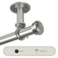 thumbnail image 1 of Cillo Ceiling 1" Curtain Rod/ Room Divider 160-240 inch - Satin Nickel, 1 of 2