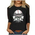 thumbnail image 1 of Cilsoka 3/4 Sleeve T Shirts for Women Plus Shirts for Women Fall Womens 3/4 Sleeve Tops and Blouses Dressy Graphic Tees for Women Plus 3/4 Length Sleeve Womens Tops Cotton Loose Fit My Orders, 1 of 3