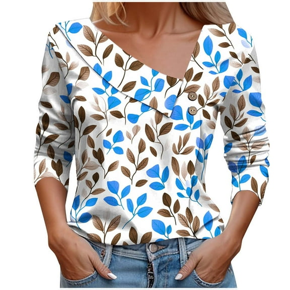 Cilsoka Black Tshirts for Women Cotton Fashion Tops for Women Dressy Basic Tees for Women Pack Womens Blouses Dressy Casual Button up My Orders past Orders