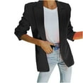 thumbnail image 1 of Cilsoka Blazers for Women Business Casual White Womens Blazers for Work Professional Long Sleeve Light Jackets for Women Casual Loose Fit My Orders past Orders, 1 of 5
