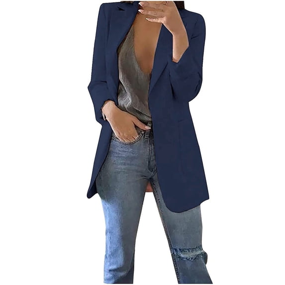 Cilsoka Blazers for Women Business Professional Womens Blazers Dressy Casual Plus Size Casual Jackets for Women 2025 My Orders past Orders