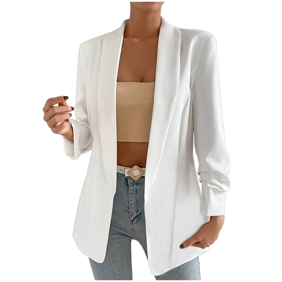 Cilsoka Blazers for Women Business Professional Womens Blazers Dressy Casual Plus Size Womens Black Jackets Dressy My Orders past Orders