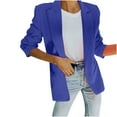 thumbnail image 1 of Cilsoka Blazers for Women Plus Size 3/4 Sleeve Womens Blazers for Work Professional Womens Light Weight Jackets Casual Stylish My Orders past Orders, 1 of 5