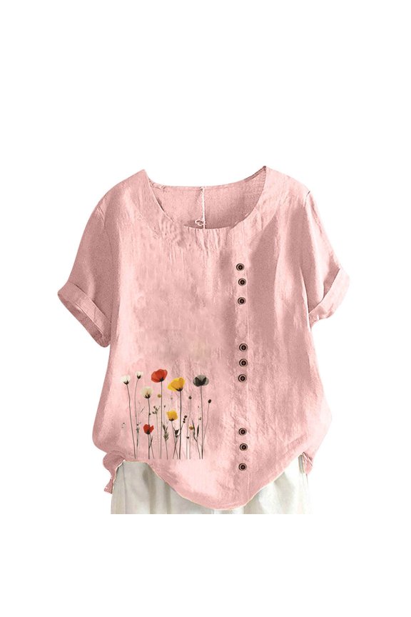 Button Down Shirts for Women Brown Summer Tops for Women Trendy Plus Size Graphic Tees for Women Trendy Womens Button Down Blouse Plus Size My Orders Placed