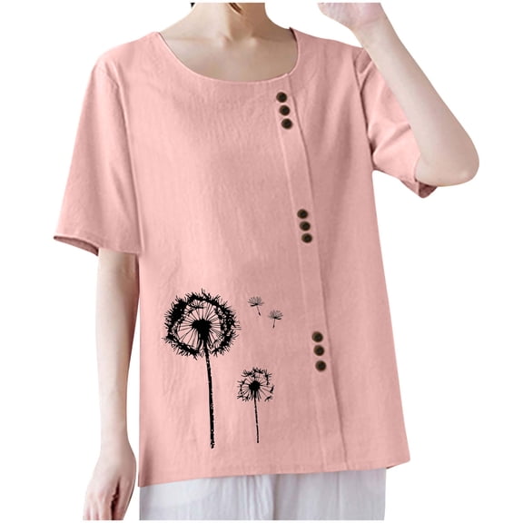 Cilsoka Button Down Shirts for Women Plus Flowy Tops for Women Y2K Graphic Tees for Women Vintage 70S Chiffon Blouses for Women Plus Size My Orders Placed