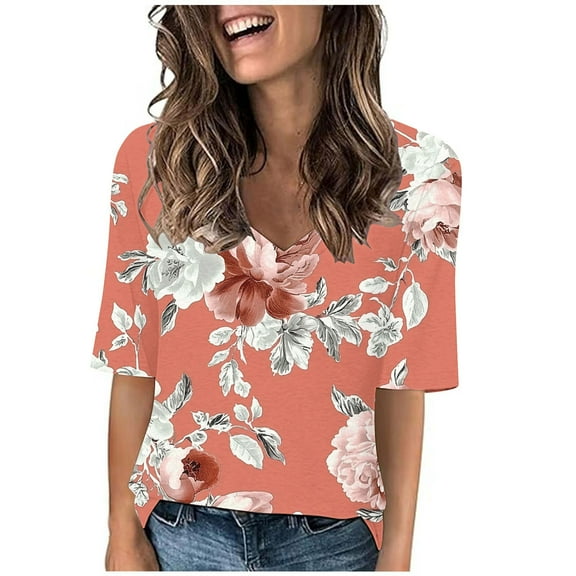 Cilsoka Summer Shirts for Women 2025 Plus Size Funny Graphic Tank Tops for Women 3X Tunic Tops for Women Loose Fit Dressy Cotton Black Blouses for Women Plus Size