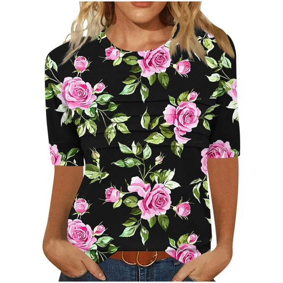 Cilsoka Womens Shirts Dressy Casual Petite Plus Size Tops for Women 3X Women'S Plus Summer Tunics Chiffon Blouses for Women 2025