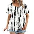 thumbnail image 1 of Cilsoka Womens Shirts Summer Linen Womens Tops 2025 Trendy Women Tank Tops Loose Fit Graphic Peasant Blouses for Women Boho, 1 of 4