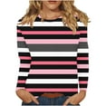 thumbnail image 1 of Cilsoka Fall Winter Shirts Women Trendy Long Sleeve Tops for Women Trendy Sexy Basic Oversized V Neck Tees for Women Casual Blouses for Women Trendy My Orders past Orders, 1 of 4