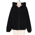 thumbnail image 1 of Cilsoka Fleece Jacket Women Full Zip Winter Coats for Women 2025 Comfy Outerwear Coats with Pockets My Orders past Orders, 1 of 4