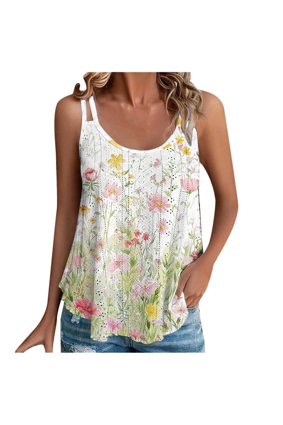 Flowy Tops for Women Business Casual Outfits Pleated Front Tank Tops Loose F, Fashion Tops for Women Trendy