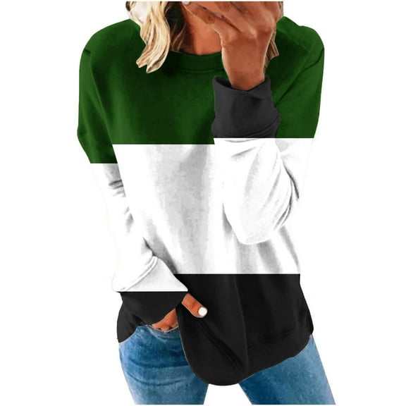 Cilsoka Hoodies for Women with Designs Lightweight Crewneck Sweatshirt Women Plus Size Pullover Sweatshirts for Women Plus Size Womens Long Sleeve Tops Casual Cotton My Orders past Orders