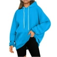 thumbnail image 1 of Cilsoka Hoodies for Women Trendy Zipper Fall Winter Themed Sweatshirts for Women 2025 Graphic Pullover Sweatshirts for Women Plus Size Womens Tops Casual Long Sleeve My Orders past Orders, 1 of 6