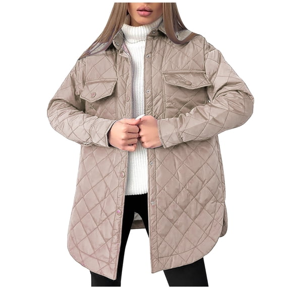 Cilsoka Jackets for Women Fashion Blue Womens Coats Winter Women Fashion Dressy Outerwear with Pockets My Orders past Orders