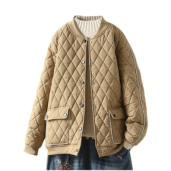 Cilsoka Jackets for Women Trendy Work Winter Coats for Women 2025 Plus Size Casual Outerwear Long Sleeve Jackets My Orders past Orders