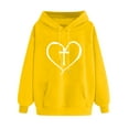 thumbnail image 1 of Cilsoka Lightweight Hoodie Women Hooded Sweatshirt Women Plus Size Womens Pullover Hoodie Trendy Tops for Women 2025 Going out My Orders past Orders, 1 of 2