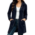 thumbnail image 1 of Cilsoka Long Hoodies for Women Zip Up Tunic Sweatshirt Cute Fall Jackets | Oversized Sweatshirt for Women Cute Hoodies Lightweight Workout Fall Jackets, 1 of 6