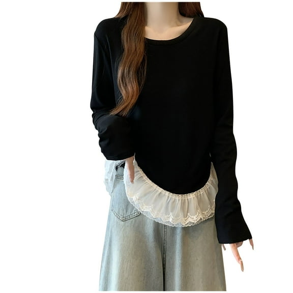 Cilsoka Long Shirts for Women Trendy Fall Winter Womens 3/4 Sleeve Tops and Blouses Plus Size Vintage Shirts for Women 1980s Blouses for Women Dressy Casual Sexy My Orders past Orders