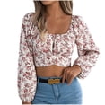 thumbnail image 1 of Cilsoka Long Sleeve V Neck Shirts for Women Pack Womens Tops Casual Long Sleeve Tunic Tops for Women Loose Fit Dressy Plus Blouses for Women Dressy Casual Xxl My Orders past Orders, 1 of 5