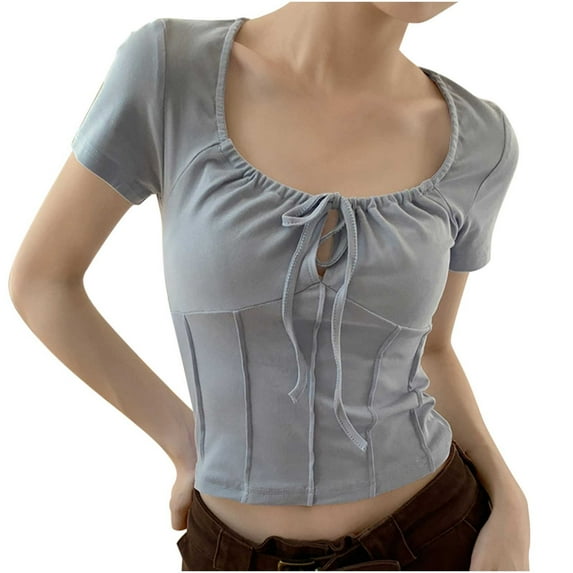 Cilsoka My Orders Placed Black Shirts for Women Sexy White Summer Tops for Women Cotton Oversized Graphic Tees for Women Vintage Dressy Blouses for Women Plus Size
