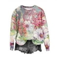 thumbnail image 1 of Cilsoka Oversized Hoodies for Women Red Oversize Graphic Sweatshirt Women Pullover Sweatshirts for Women with Zipper Plus Size Tops for Women Pink My Orders past Orders, 1 of 3