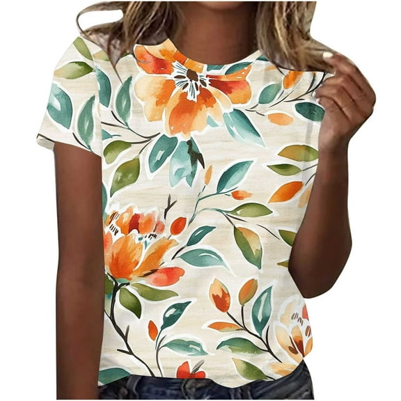 Cilsoka Oversized Tshirts for Women Cotton Summer Tops for Women 2025 Vacation Petites Dressy Workout Tops for Women Short Sleeve Womens Button Down Blouse 3/4 Sleeve My Orders Placed