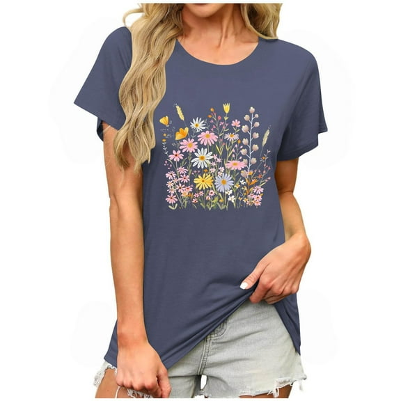 Cilsoka Oversized Tshirts for Women Graphic Plus Size Plus Size Tops for Women Summer 3X Oversized Graphic Tees for Women Black Blouses for Women Summer Casual My Orders Placed