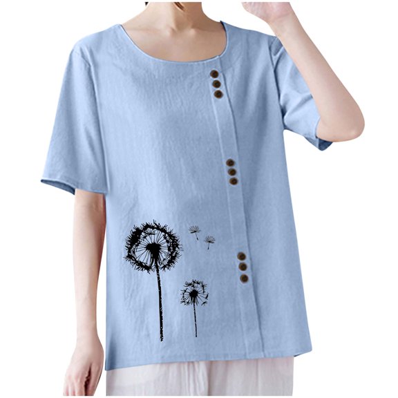 Cilsoka Oversized Tshirts for Women Graphic Sunflower Womens Summer Tops 2025 Women Tank Tops Loose Fit Leggings Womens Button Down Blouse Sexy My Orders Placed