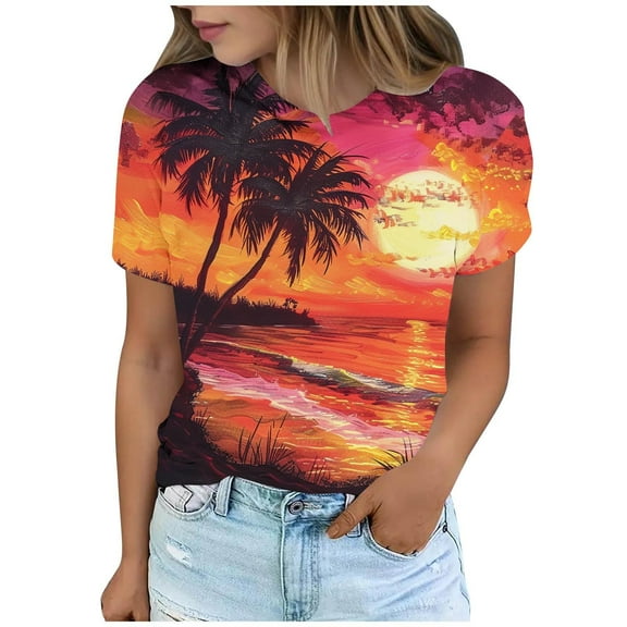 Cilsoka Oversized Tshirts for Women Graphic Tops for Women Trendy Summer Plus Women Tank Tops Loose Fit Graphic Plus Size Blouses for Women Summer My Orders Placed