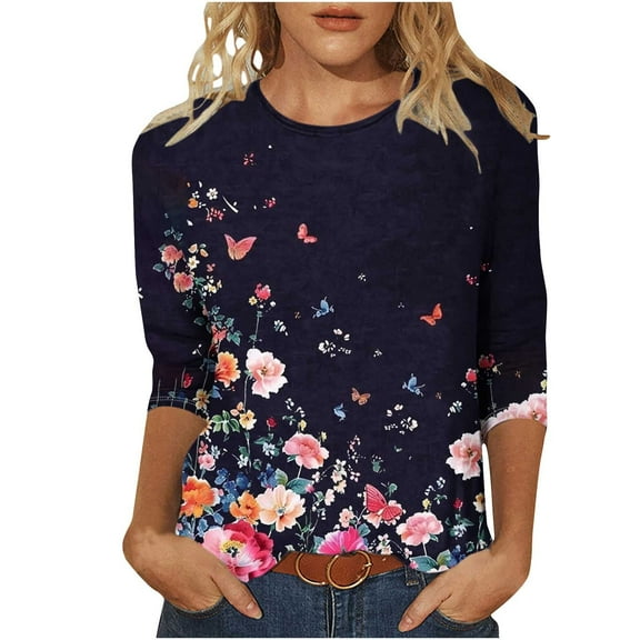 Cilsoka Oversized Tshirts for Women Graphic Western Plus Size Tops for Women Fall Winter Active Tops for Women Pink Womens Long Sleeve Blouse Black My Orders past Orders