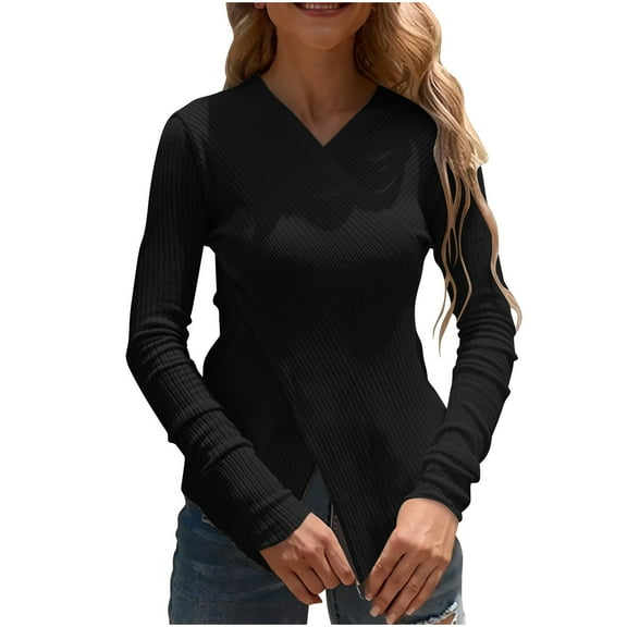 Cilsoka Oversized Tshirts for Women Graphic Gym Womens Tops Black Trendy Crop Tops for Women Loose V Neck Tops for Women My Orders past Orders