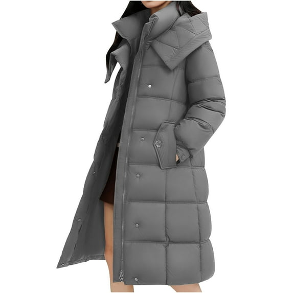 Cilsoka Plus Size Light Weight Jackets for Women Casual Long Winter Coats for Women Plus Size Loose Long Sleeve Tops Button Down Coat My Orders past Orders