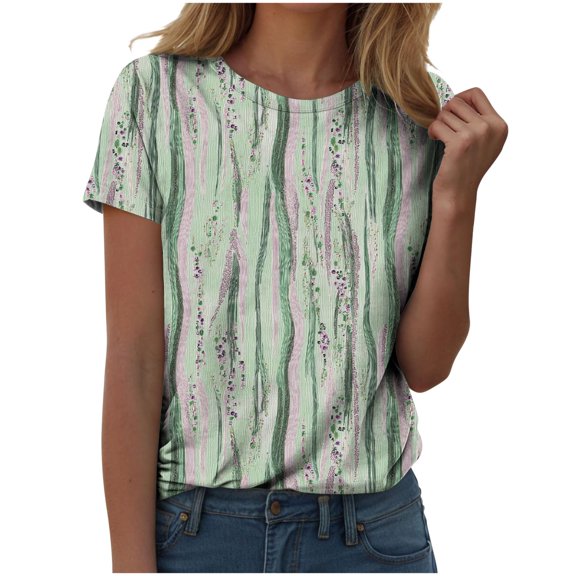 Cilsoka Plus Size Shirts for Women 4X-5X Womens Summer Tops Xl Tunics Or Tops To Wear With Leggings Pink Womens Short Sleeve Blouses Boho My Orders Placed