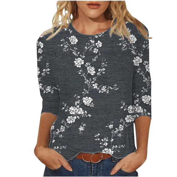 Cilsoka Professional Work Shirts for Women Fashion Tops for Women Plus Size Basic White V Neck Tees for Women Black Blouses for Women Long Sleeve My Orders past Orders