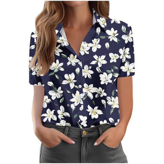 Cilsoka Shirts for Women Trendy Plus Size Dressy Tops for Women Short Sleeve Womens Crop Tops Summer Womens Blouses Summer Plus My Orders Placed