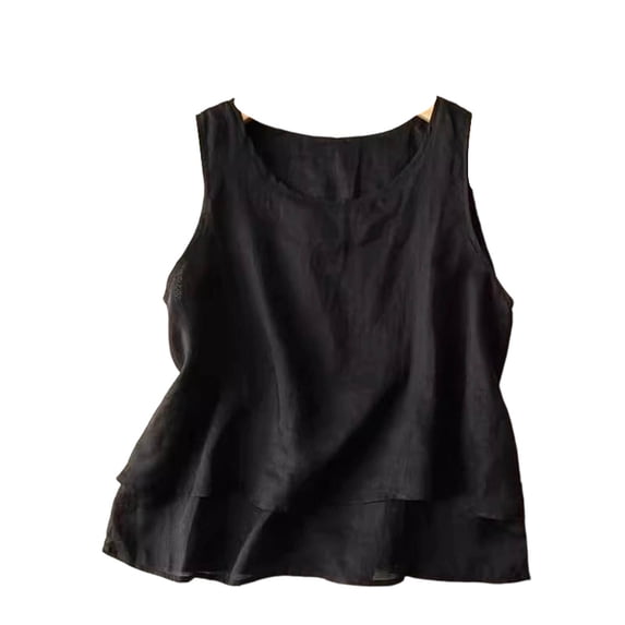 Cilsoka Summer Flowy Tank Tops for Women 2026 Spaghetti Strap Loose Fit Camisole Scoop Neck Casual Sleeveless Shirts ,2026 Fashion Tops