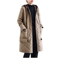 thumbnail image 1 of Cilsoka Trendy Jackets for Women 2025 Coats for Women Long Women's Soft Pocketed Long Sleeve Jacket My Orders past Orders, 1 of 3