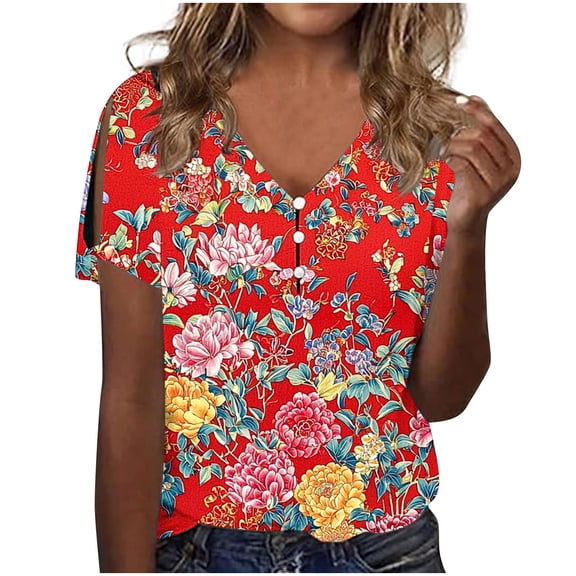 Cilsoka Tshirts Shirts for Women Graphic Womens Tops Casual T Shirts Workout Tops for Women Loose Fit Blouses for Women Dressy Casual My Orders Placed