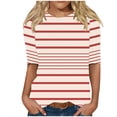 thumbnail image 1 of Cilsoka Tshirts Shirts for Women Graphic Workout Tops for Women Long Sleeve Tight Basic Tshirts Shirts for Women Dressy Blouses for Women Fall Winter My Orders past Orders, 1 of 4