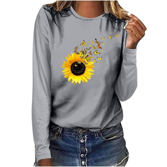 Cilsoka V Neck T Shirts for Women White White Tops for Women Fall Winter Womens Crop Tops Long Sleeve 3/4 Length Sleeve Womens Tops White My Orders past Orders