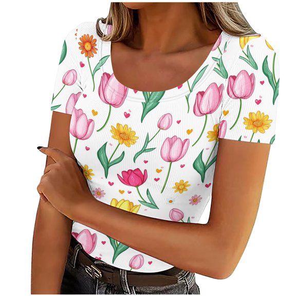 Cilsoka White Shirts for Women V Neck Plus Size Summer Tops for Women 4Xl Crop Tops for Women Sexy White Blouses for Women Casual My Orders Placed
