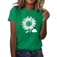 thumbnail image 1 of Cilsoka White Tshirts for Women Crop Womens Tank Tops Dressy Casual Loose Fit Women Tank Tops Loose Fit Dressy Womens Summer Blouses 2025 My Orders Placed, 1 of 4