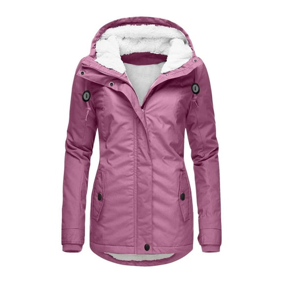 Cilsoka Women Winter Jacket Plus Size Winter Coats for Women 2025 Plus Size Casual Winter Jacket Coat with Pocke My Orders past Orders