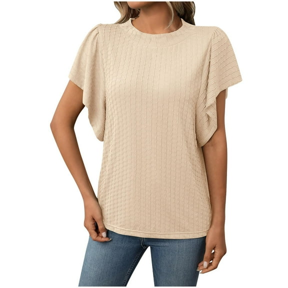 Cilsoka Womens Fitted Graphic T Shirts Trendy Womens Summer Tops Casual Tunic Short Sleeves Basic Tees for Women V Neck Casual Blouses for Women Trendy My Orders Placed