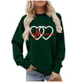 thumbnail image 1 of Cilsoka Womens Graphic Hoodies Vintage Lightweight Sweatshirts for Women Travel Pullover Sweatshirts for Women with Zipper Tops for Women Work Casual My Orders past Orders, 1 of 6
